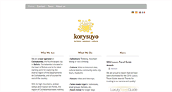 Desktop Screenshot of korysuyo.com