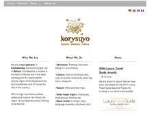 Tablet Screenshot of korysuyo.com